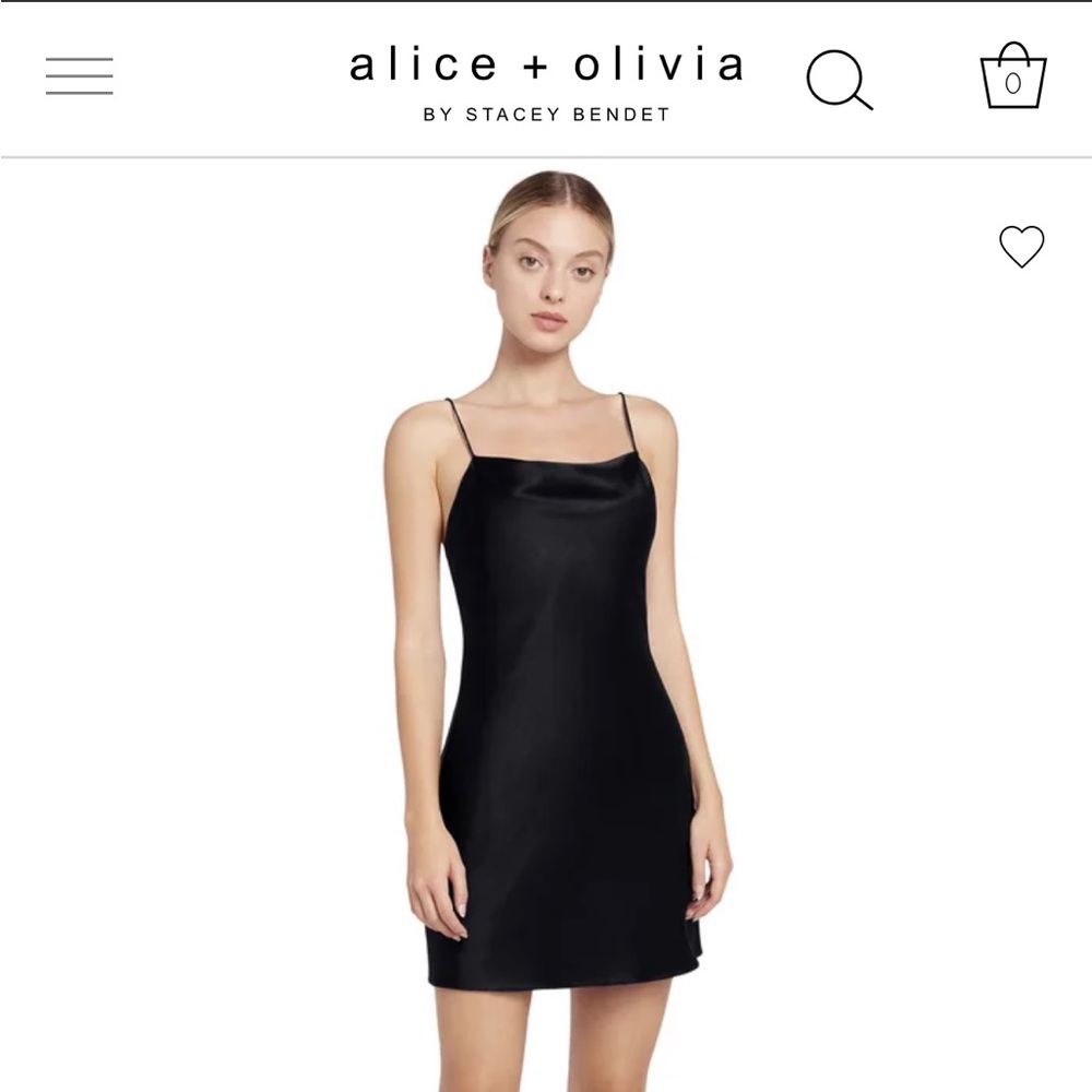 Alice + Olivia Harmony Mini Skip Dress NWT